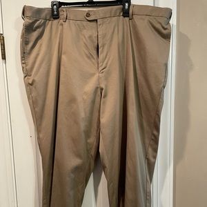 Savane Taylored 2 U, comfort waist, adjustable waist 46X30 khaki pant